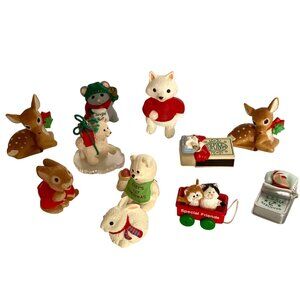 Hallmark Merry Miniatures Christmas holiday tiny decorations mini figures